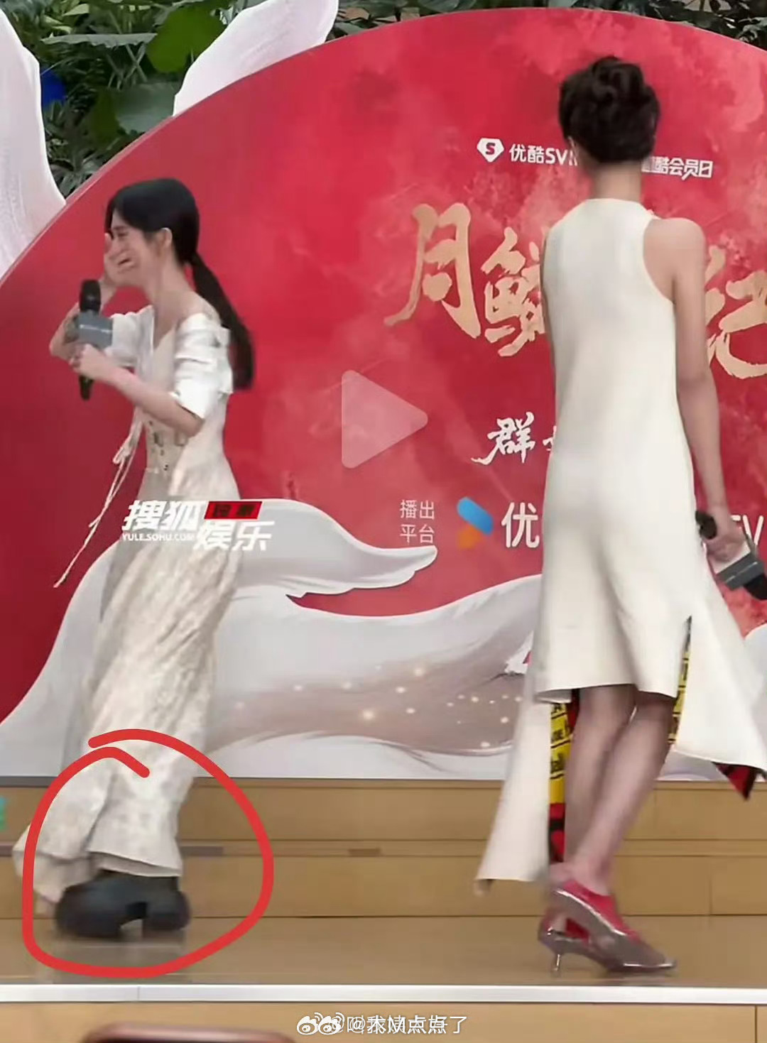 鞠婧祎身高这个比例也是一种天赋…但🍊依旧做到了女一，比她高的也没用啊，多少人待