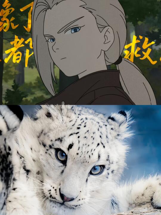 支持鹿野雪豹塑！！！