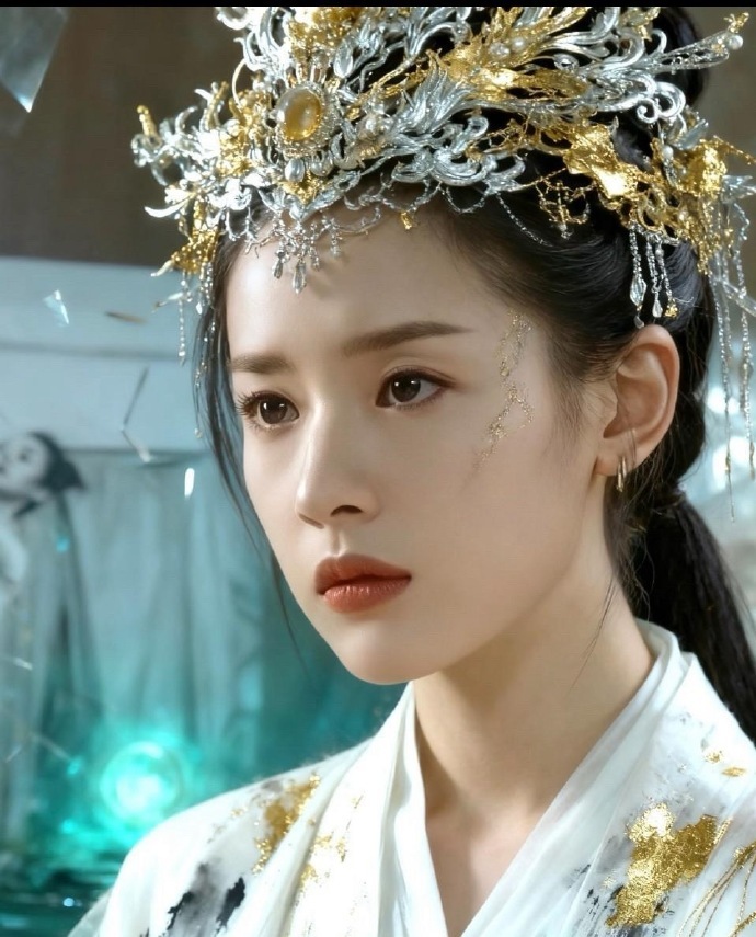 年轻的时候，董洁的颜值和刘亦菲差不多。 