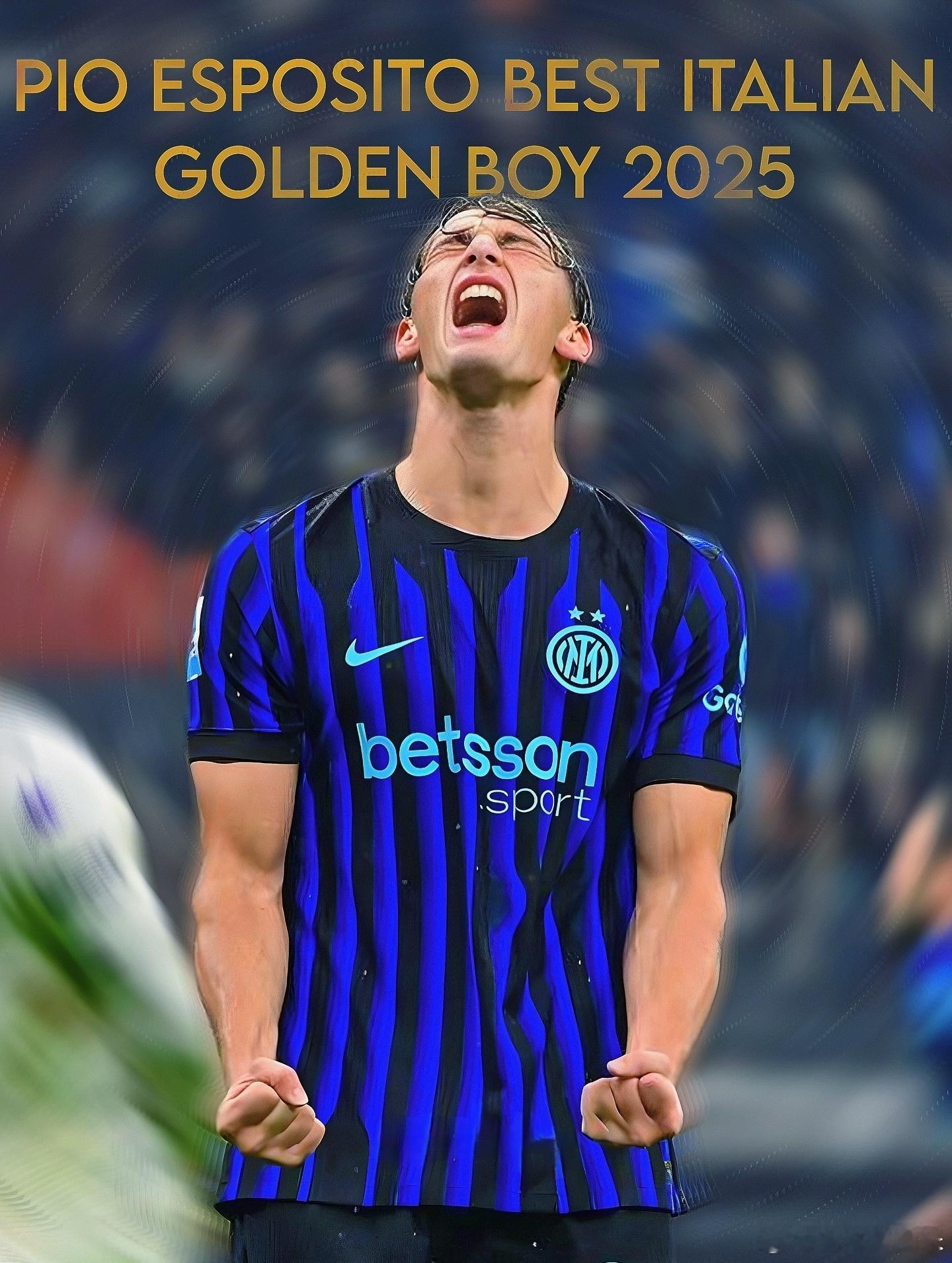 20岁前锋皮奥-埃斯波西托获得意大利金童奖！效力顶级联赛首个赛季很快便兑现了自己