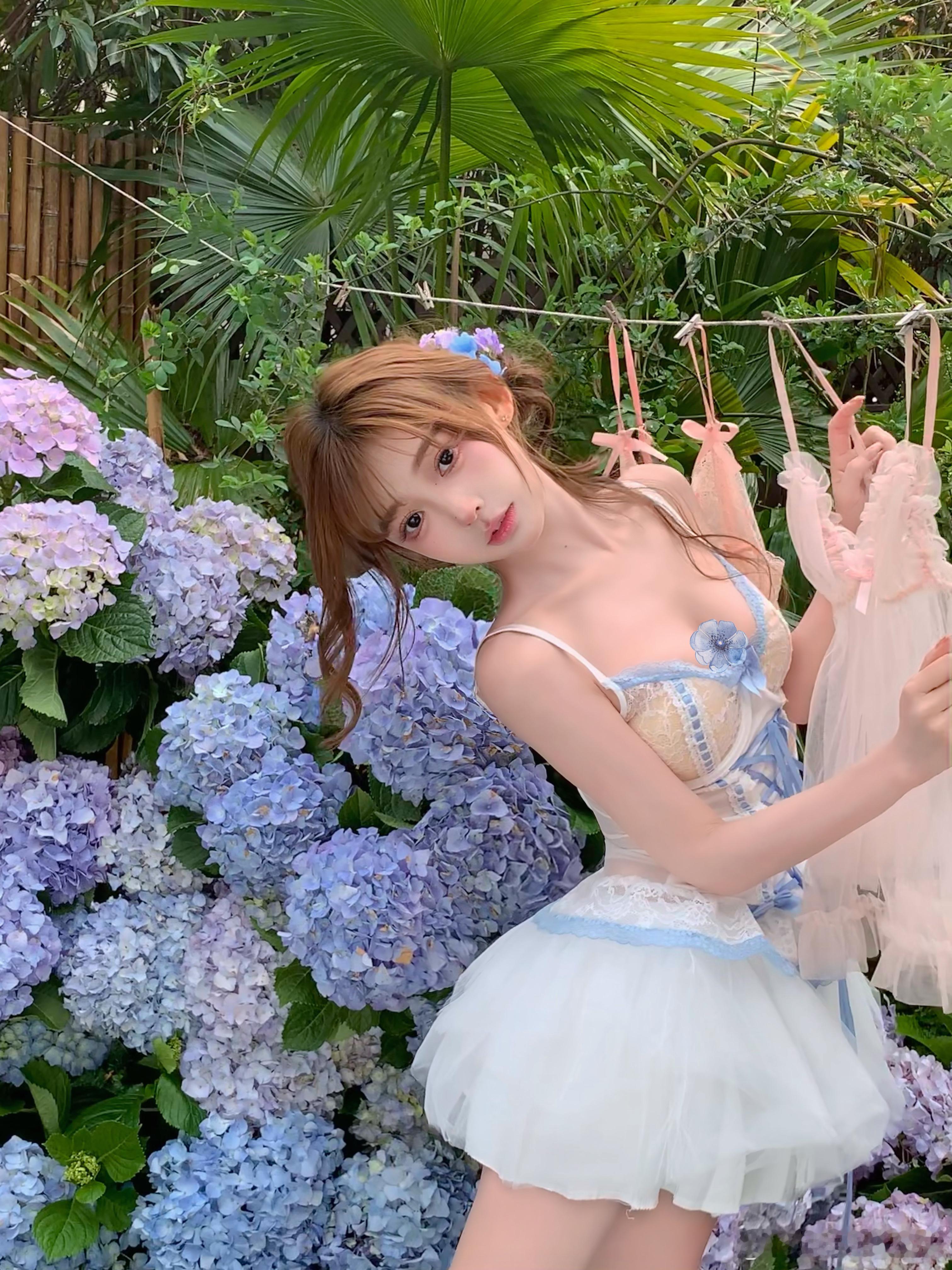 🦋今年先拍了绣球花。摄影妆造