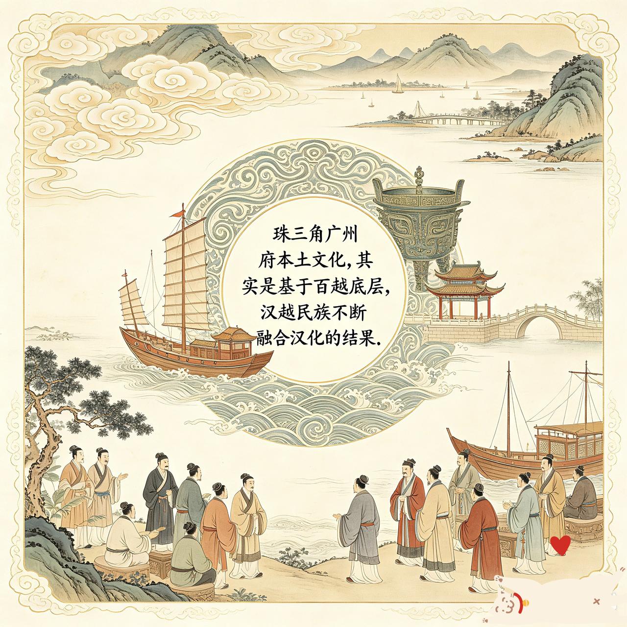 珠三角广州府当地人，并不是历代中原汉族移民而来。当地方言--两广白话，也不是北方
