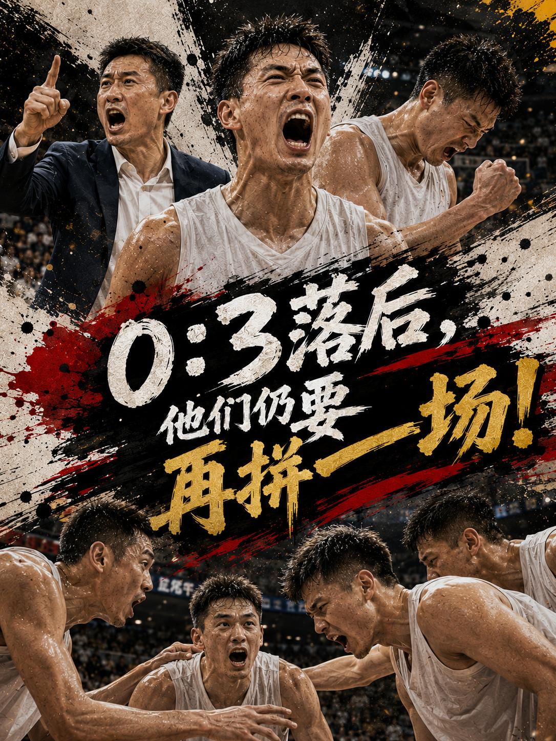我们依旧不会放弃，就算在总决赛的战绩打成了0:3，但王博他们依旧还想再拼一下！没