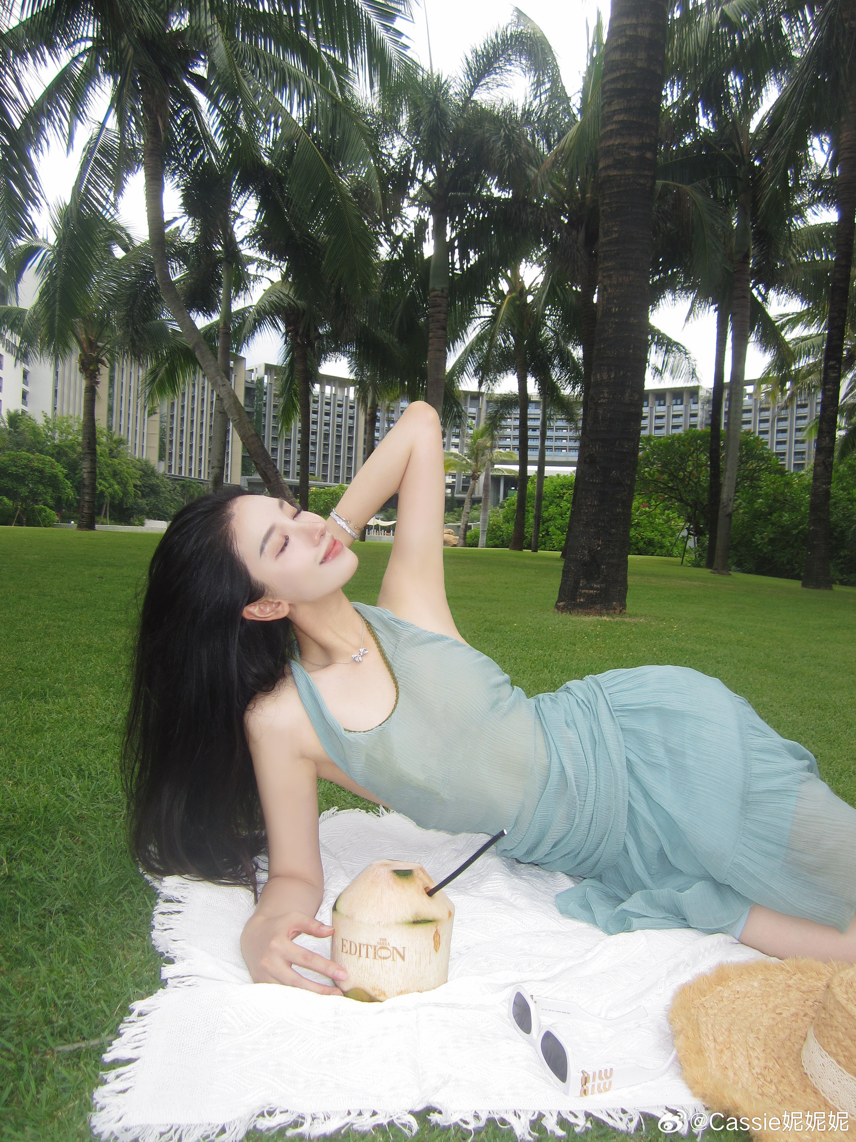 好久没有起这么早了好久不见 蓝天白云才是最治愈的颜色 