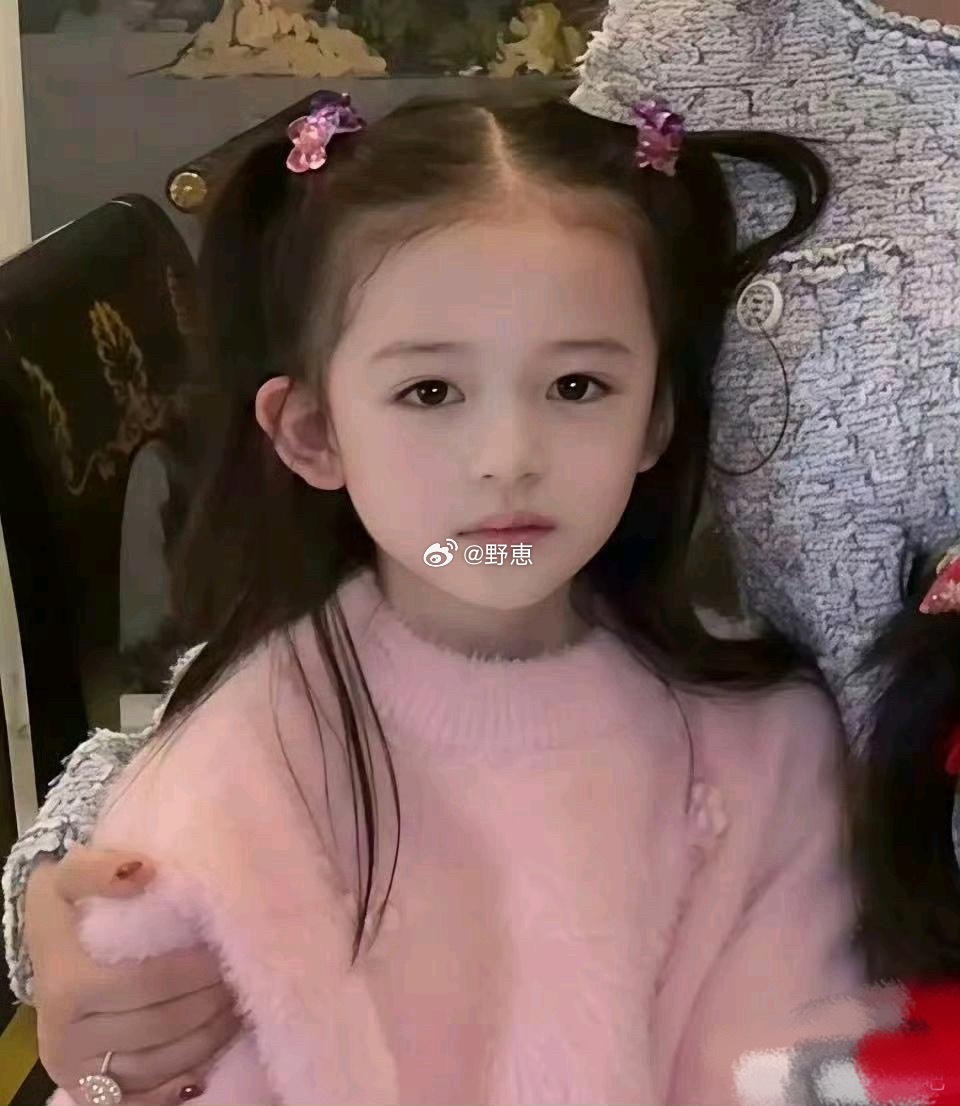 樊少皇的女儿，你们觉得好看吗？这小女孩，应该是最美星二代了吧