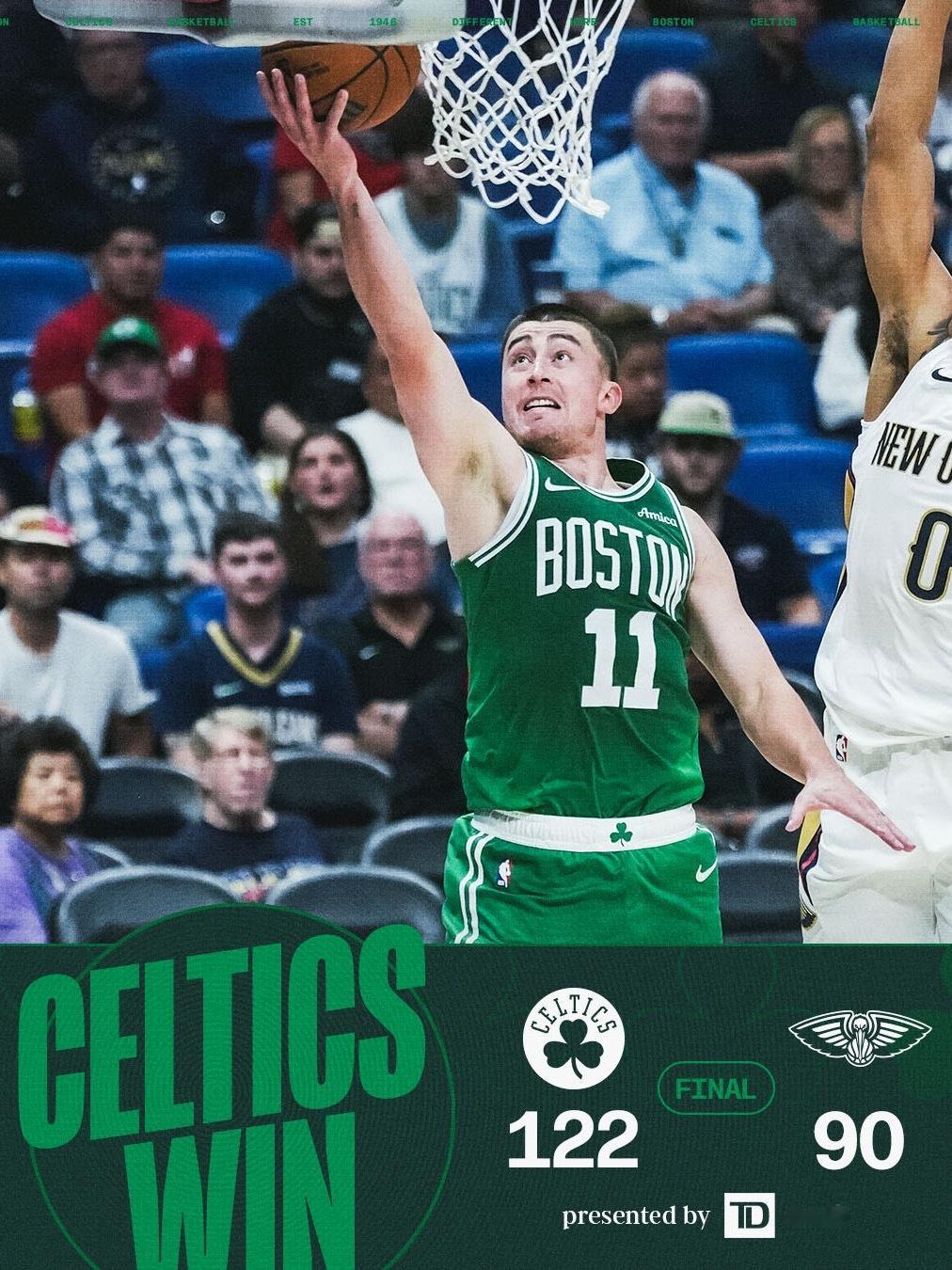 凯尔特人国度 FINAL : Boston Celtics 【 122-90 】