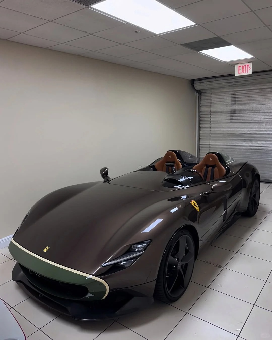 好高级的搭配，从未见过的 Ferrari Monza SP2车东车西 ​​​