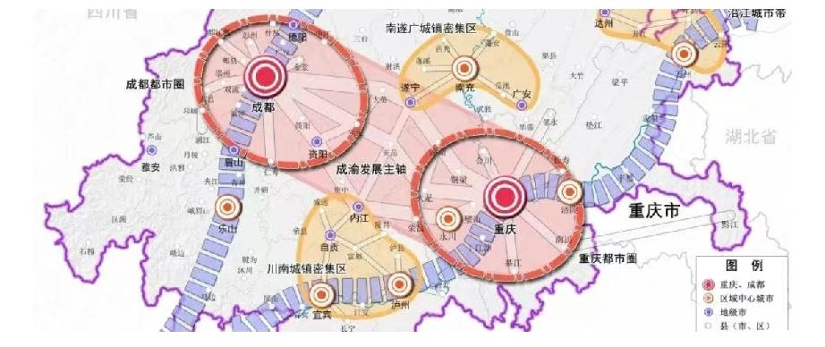 成渝地位是如何一步步提升的？
