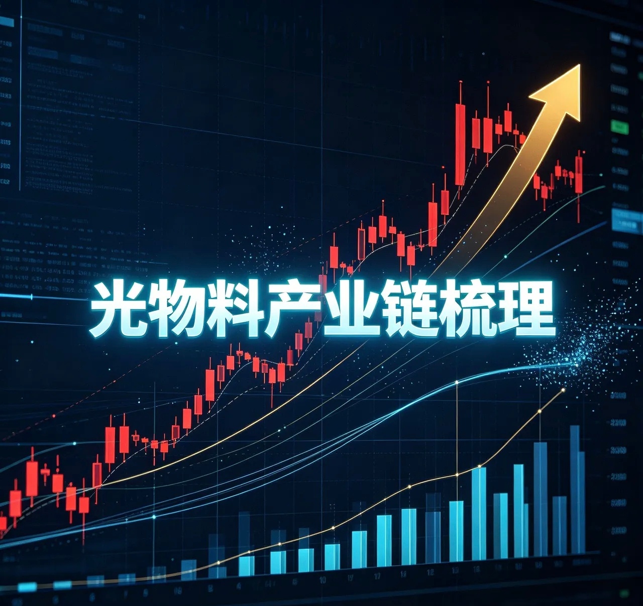 光模块上游核心物料·全产业链梳理光模块作为AI算力、高速通信的核心硬件，其性能上