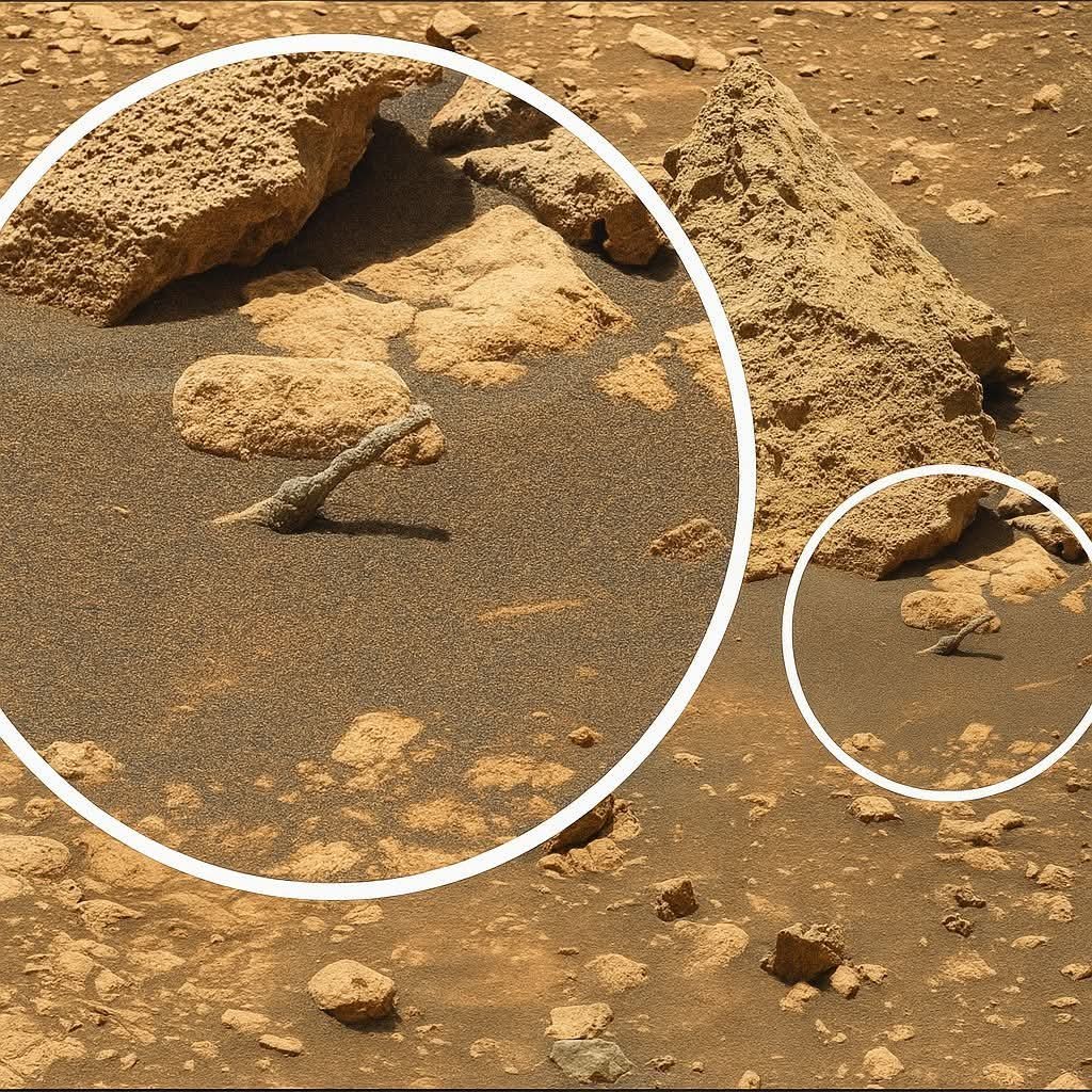 火星表面的奇怪物体 ​​​