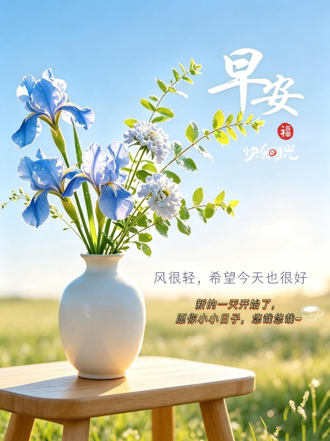 早安[超话] 生活没有标准答案，过得开心就是满分，认真活成自己喜欢的样子。早安！
