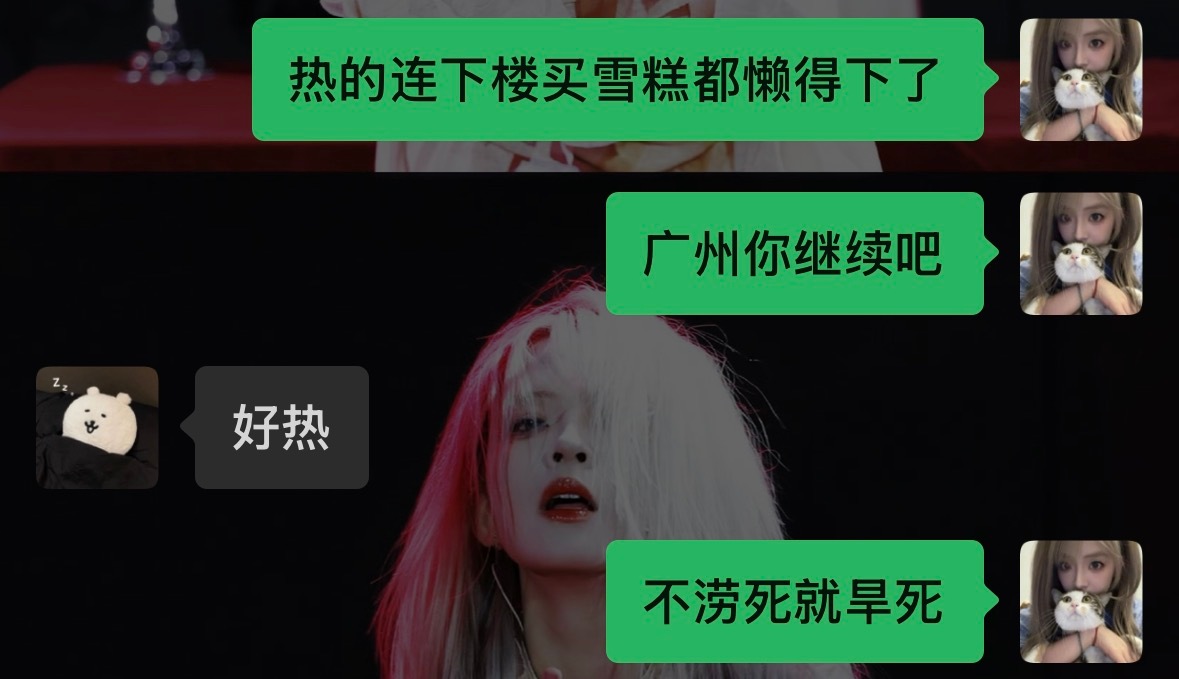 我没话说了 