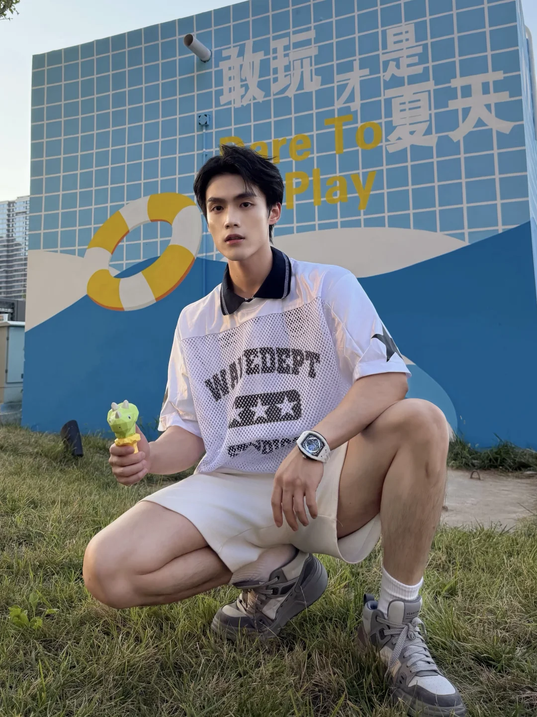 逃离酷暑🏖️西安荟聚拍照太出片