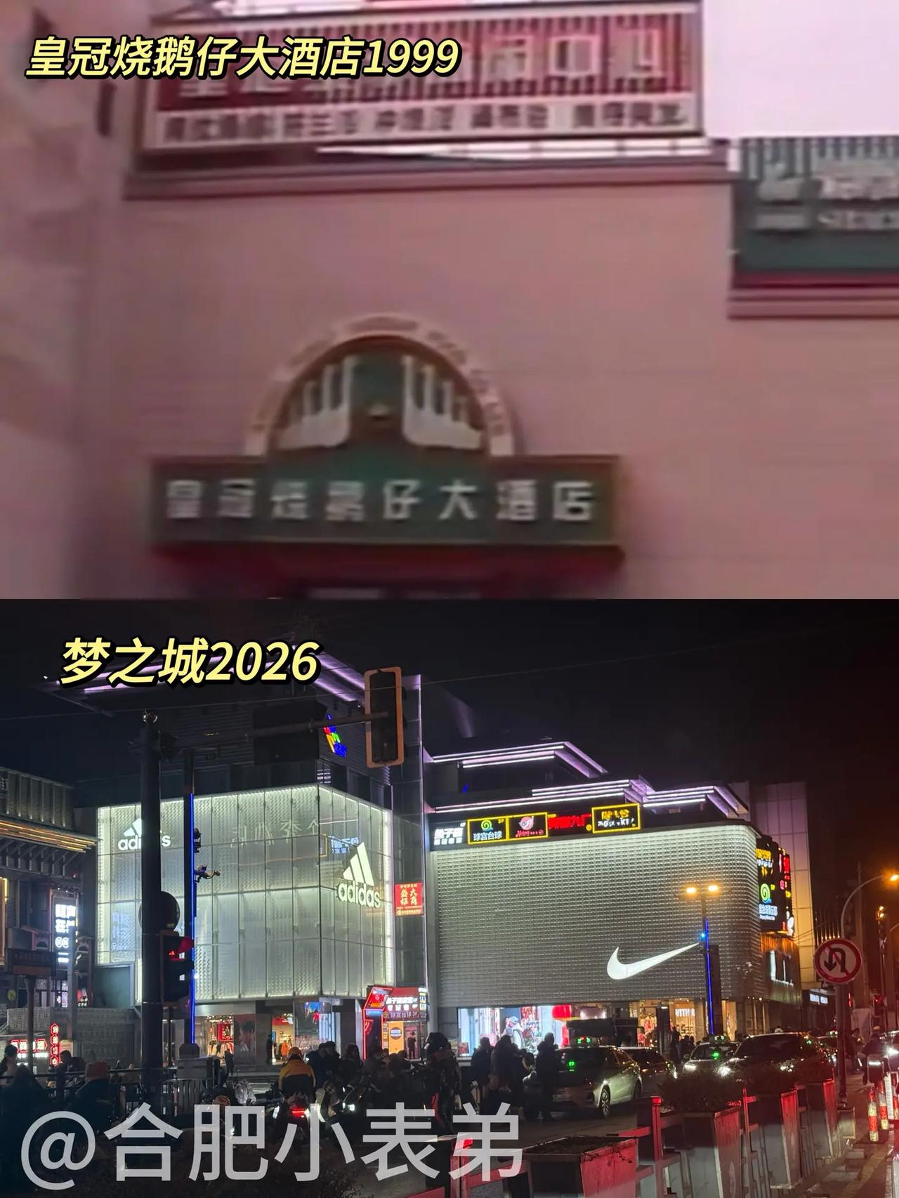 No.164📍 淮河路皇冠烧鹅仔大酒店。淮河路老地标皇冠烧鹅仔，你吃过吗？翻出