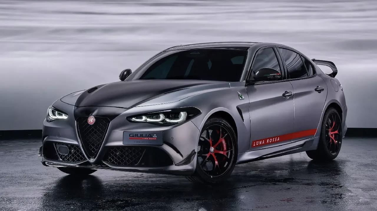 5倍下压力！阿尔法·罗密欧Giulia Luna Rossa版限量10台秒罄
阿