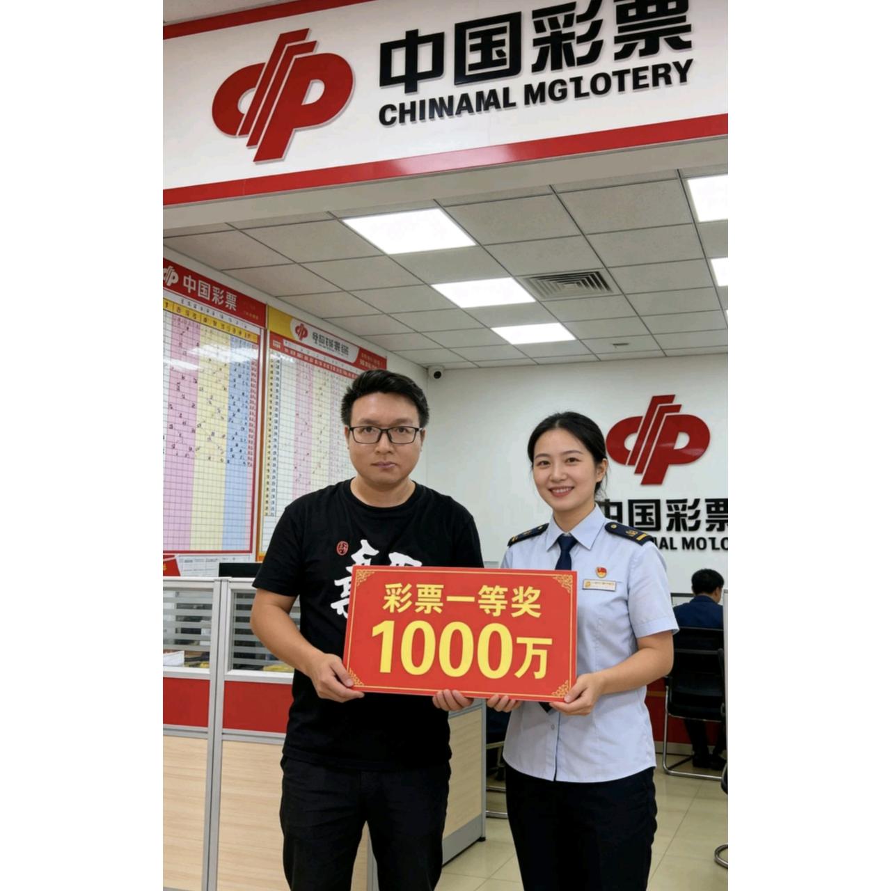 云南一位大叔花了15块钱买了张彩票，没想到随手一买就中了1404万大奖！
开奖那