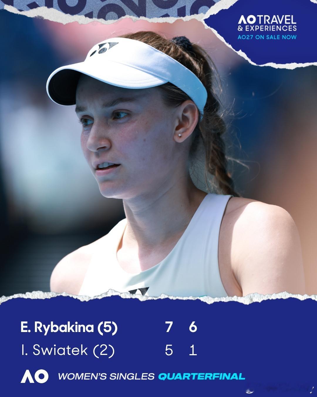 击败斯瓦泰克，时隔三年重返澳网半决赛，娜么牛。好几年了，能不能梦一个更大的，加油