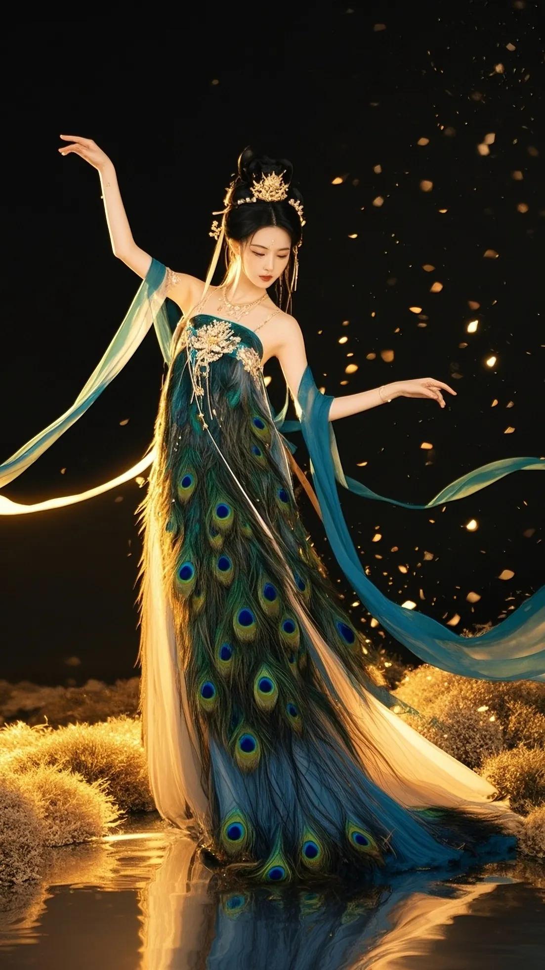 秘境高光时刻！高定女神璀璨如梦！‖绝美高清壁纸图片女神图来袭 女神美图推荐 灵动