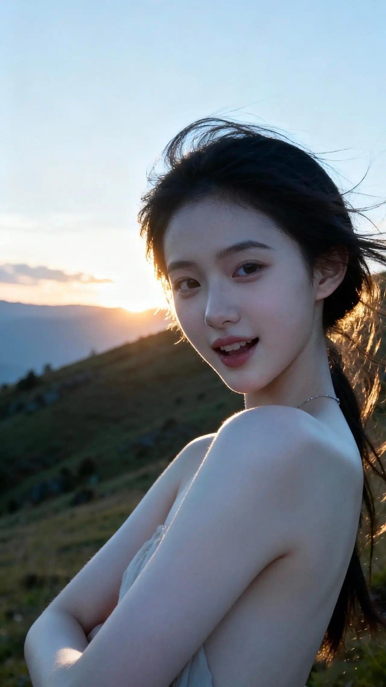 一直到今天，我还是深爱着你，始终忘不了同游古城时的愉悦和惬意。我曾经爱的女孩真的