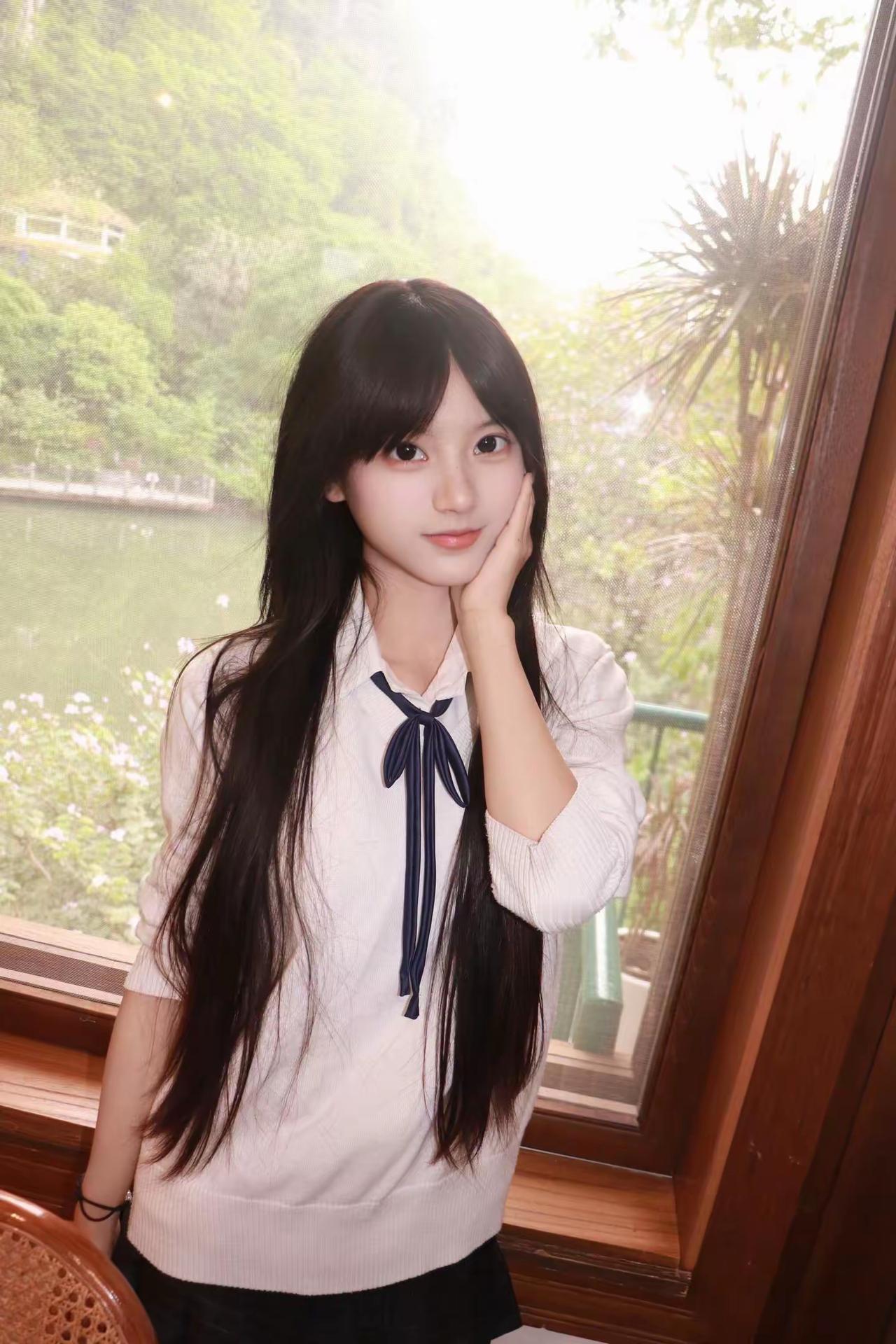 甜妹的笑容有多治愈