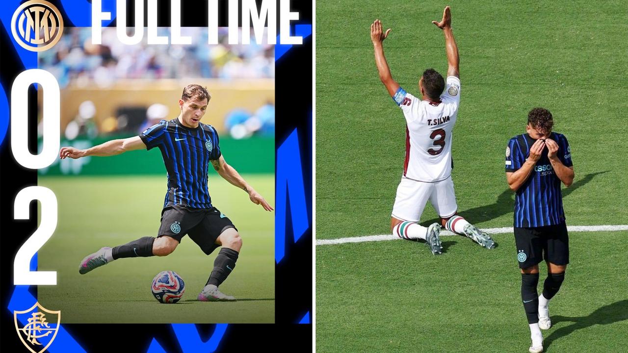 世俱杯：国际米兰0-2负于弗鲁米嫩塞，止步16强。
卡诺闪击破门，劳塔罗、迪马尔