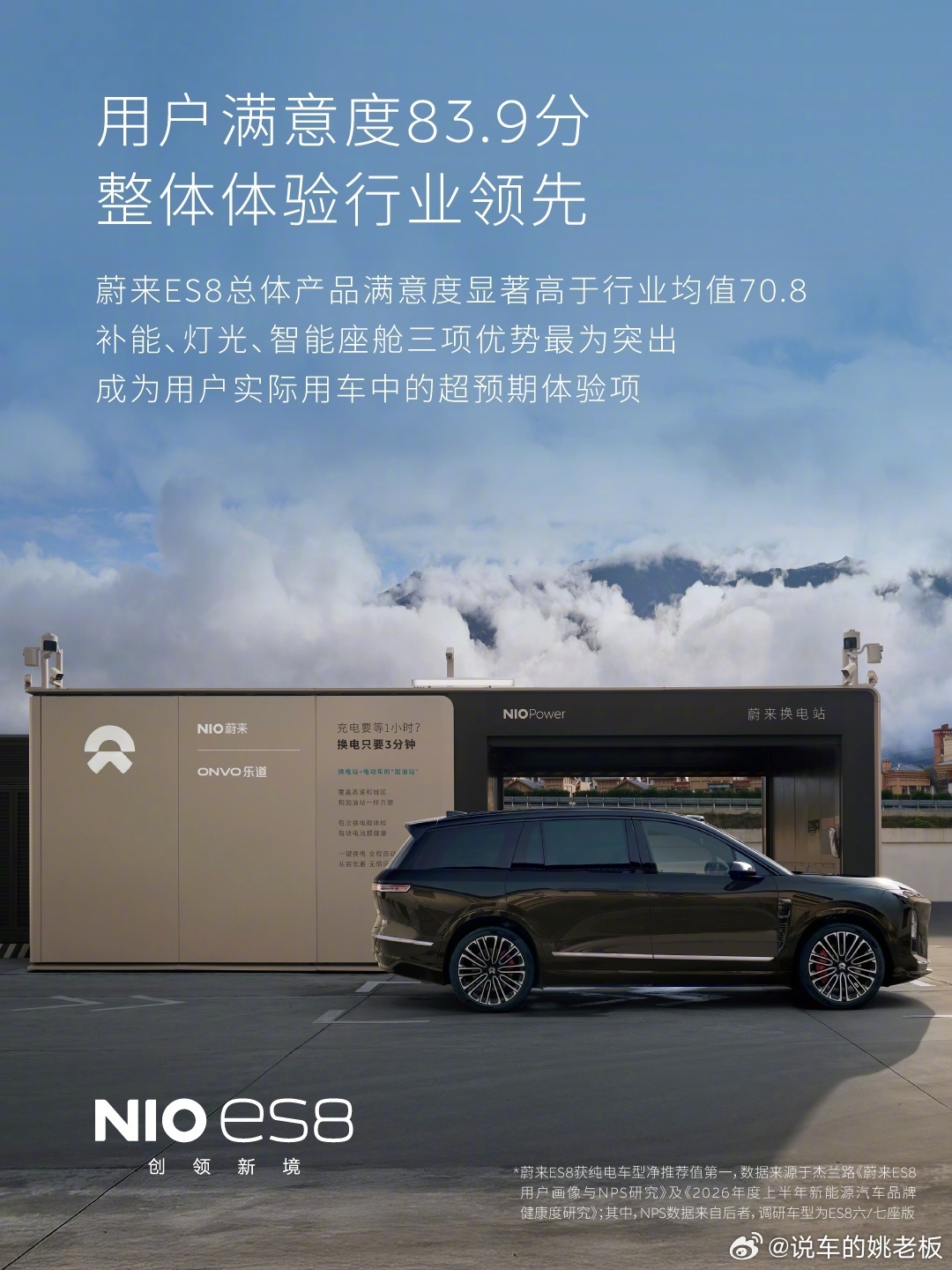 8成以上用户愿意帮李斌卖车2026年上半年的高端SUV市场，蔚来ES8的成绩背后
