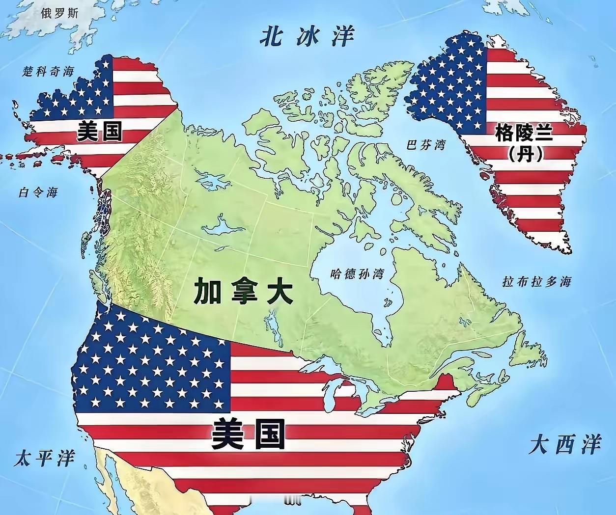 拿下委内瑞拉，又兵不开火拿下格里兰岛，下一个会是谁
明眼人一看就知道，拿下委内瑞
