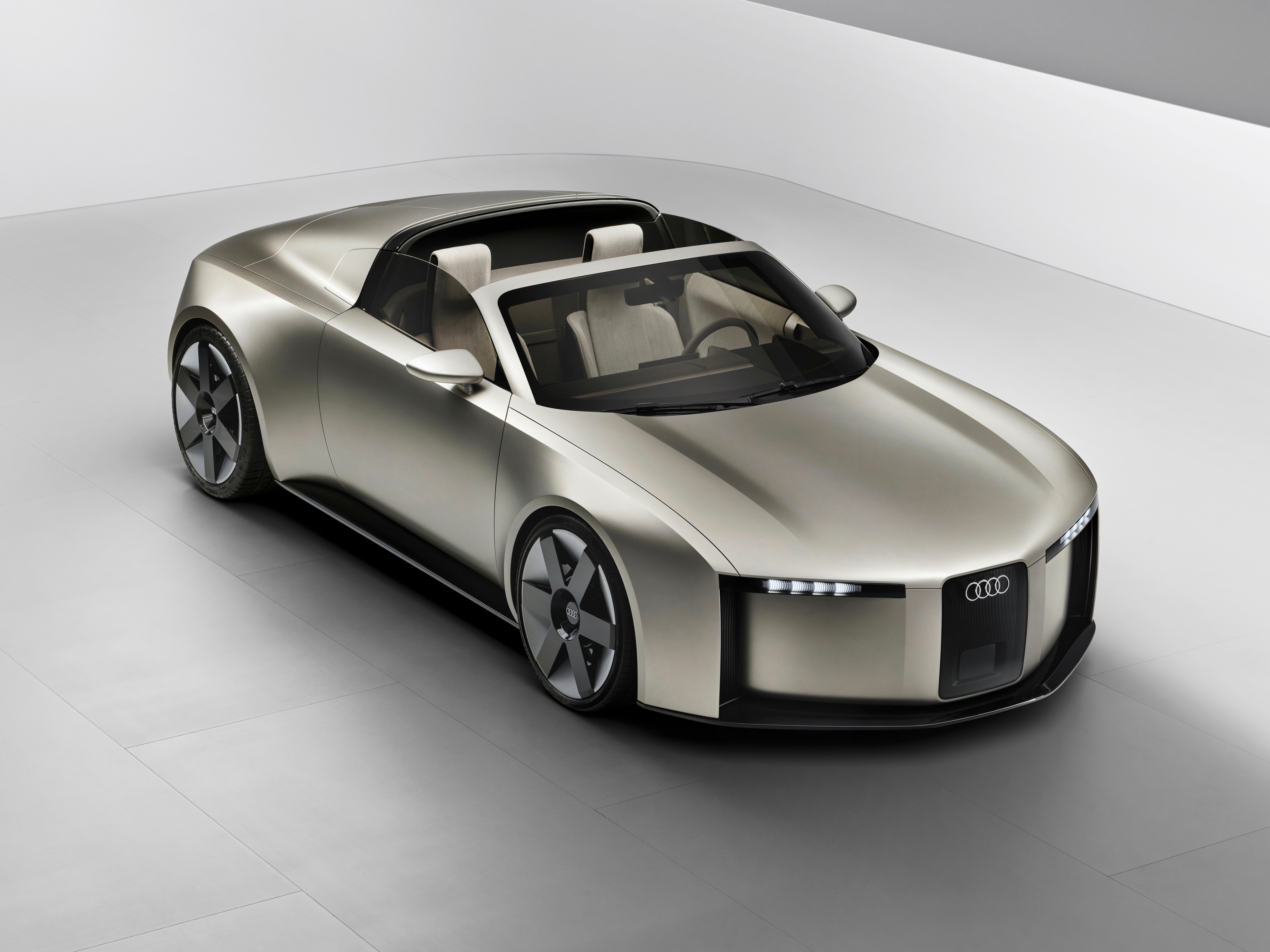 奥迪Concept C概念车正式发布定位介于TT和R8之间和电动718共享平台技