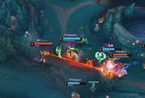 【2025LPL第二赛段 NIP vs FPX】第3分钟，FPX入侵野区，Doi