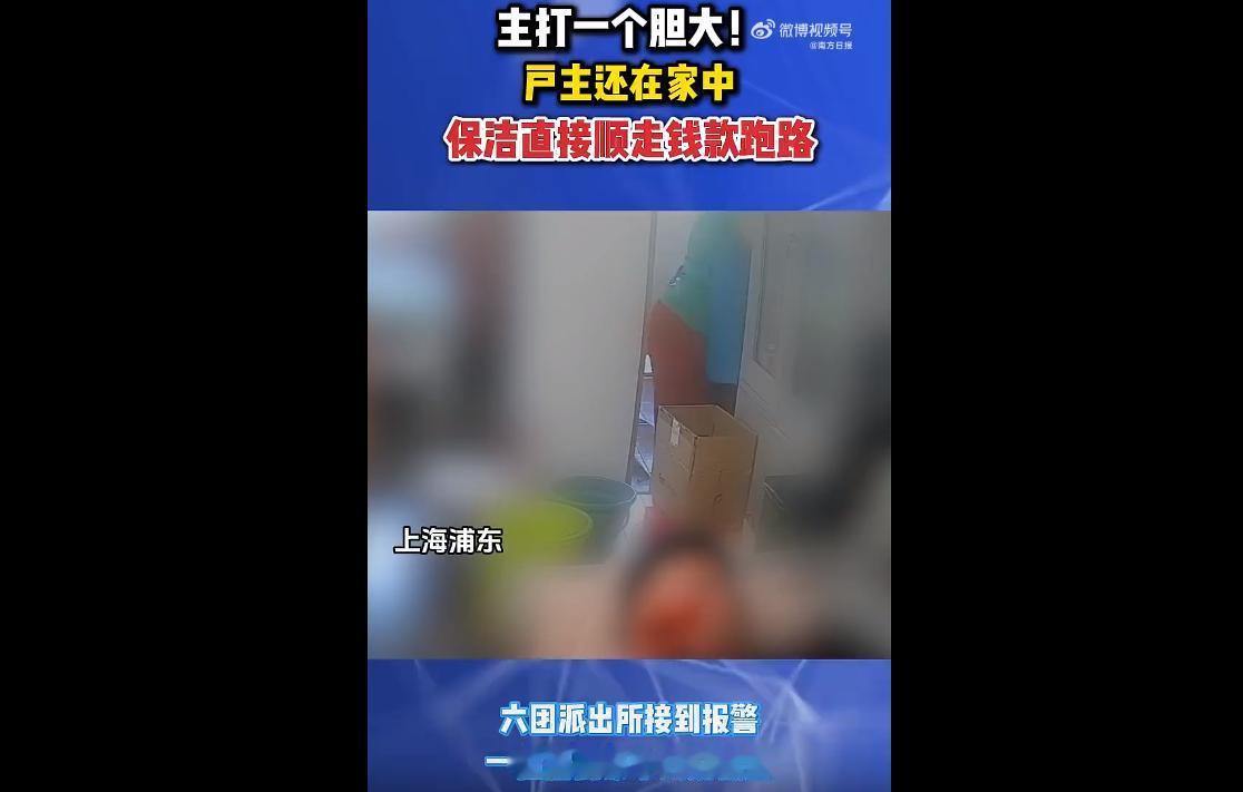 2026年5月31日，上海浦东雇主李先生预约上门保洁服务，保洁员许某趁雇主全程刷