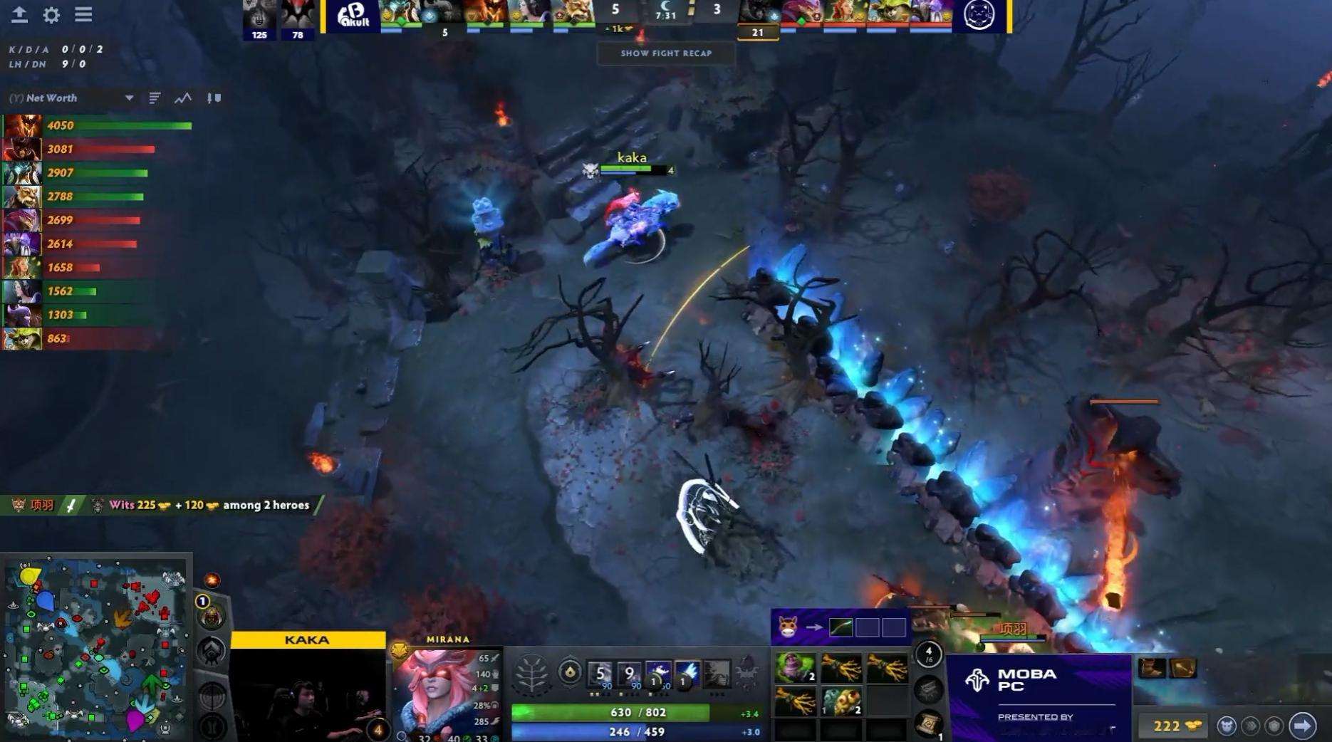 DOTA2 未来运动会阿斯坦纳2026线下赛决赛YB对阵PT战队BO5第三局，经