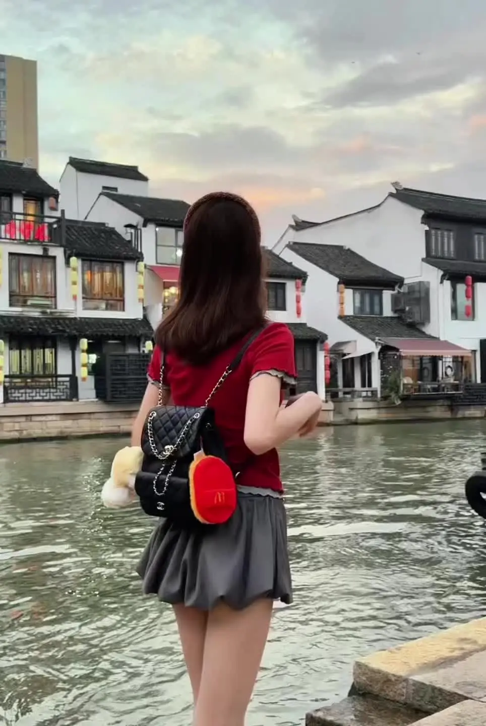 终于来无锡吃了一次甜口小笼～
