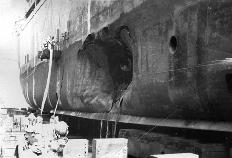 1945年9月17日，距离日本正式投降仅过去两周，美国海军攻击运输舰科尔伯特号（