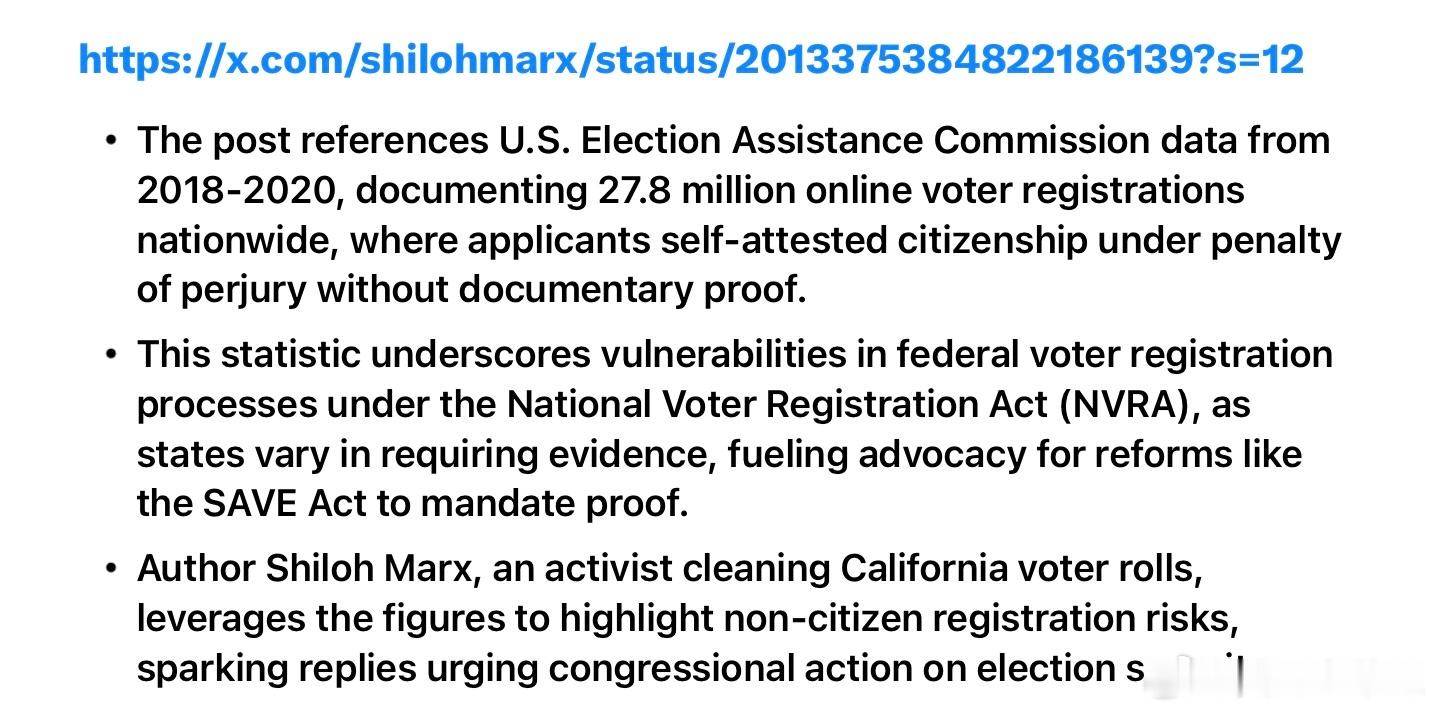 2018年至2020年間，美國處理了2,700萬份線上選民登記申請, 而這些線上