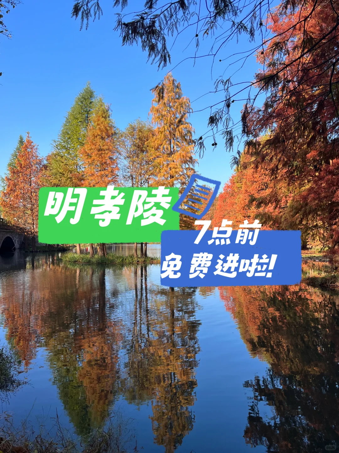 明孝陵重磅消息：12月和1月，早7点前免费进！