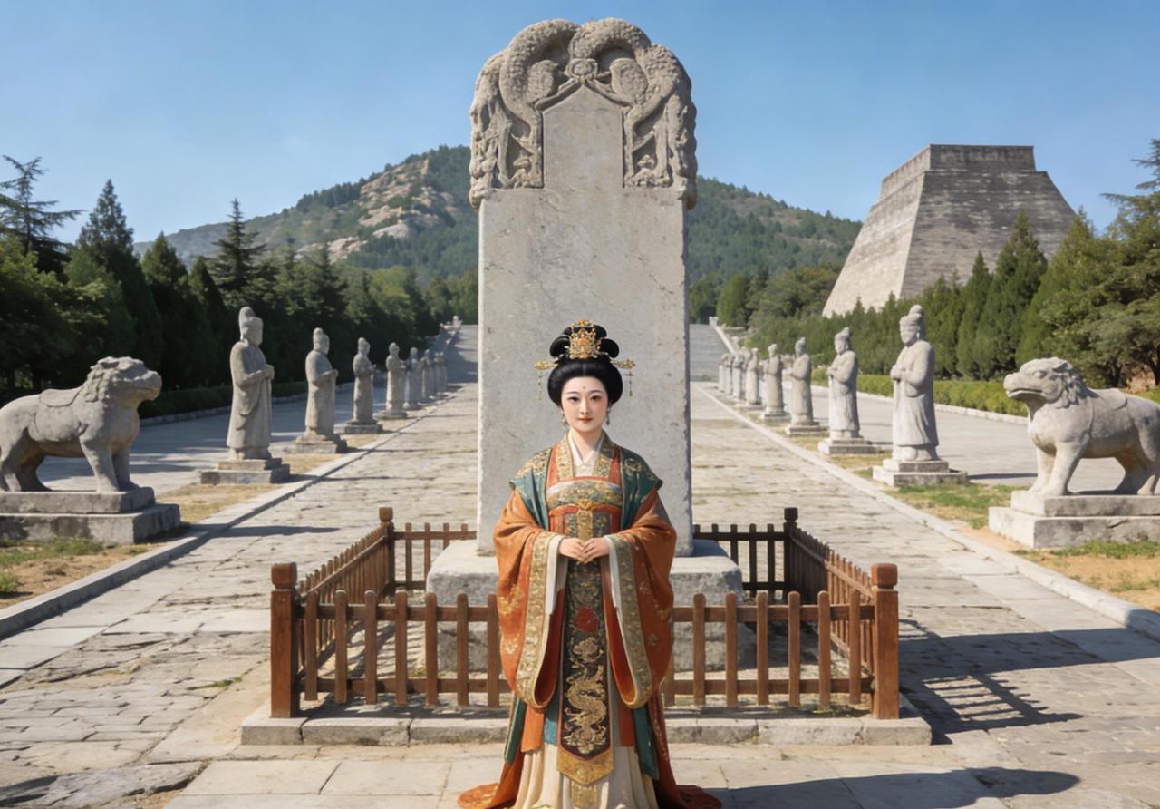 无字碑是武则天极其高明的政治留白。与其在男权史笔下自辩，不如以沉默消解偏见，让千