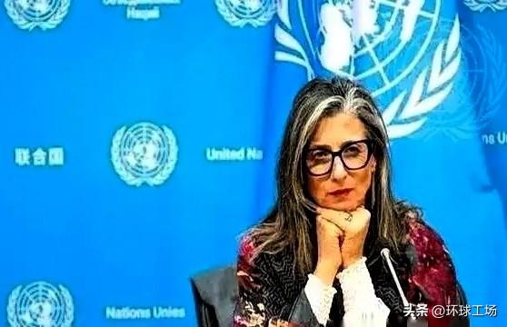 联合国里，终于来了个狠人。

一个叫阿尔巴内塞的女人，当着全世界的面，把一份报告