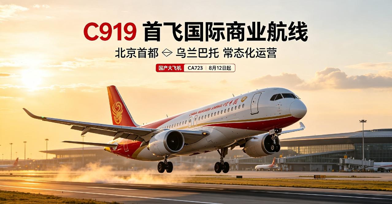国产大飞机C919今日首飞国际商业航线，为何能绕开欧美适航认证？
 
8月12日