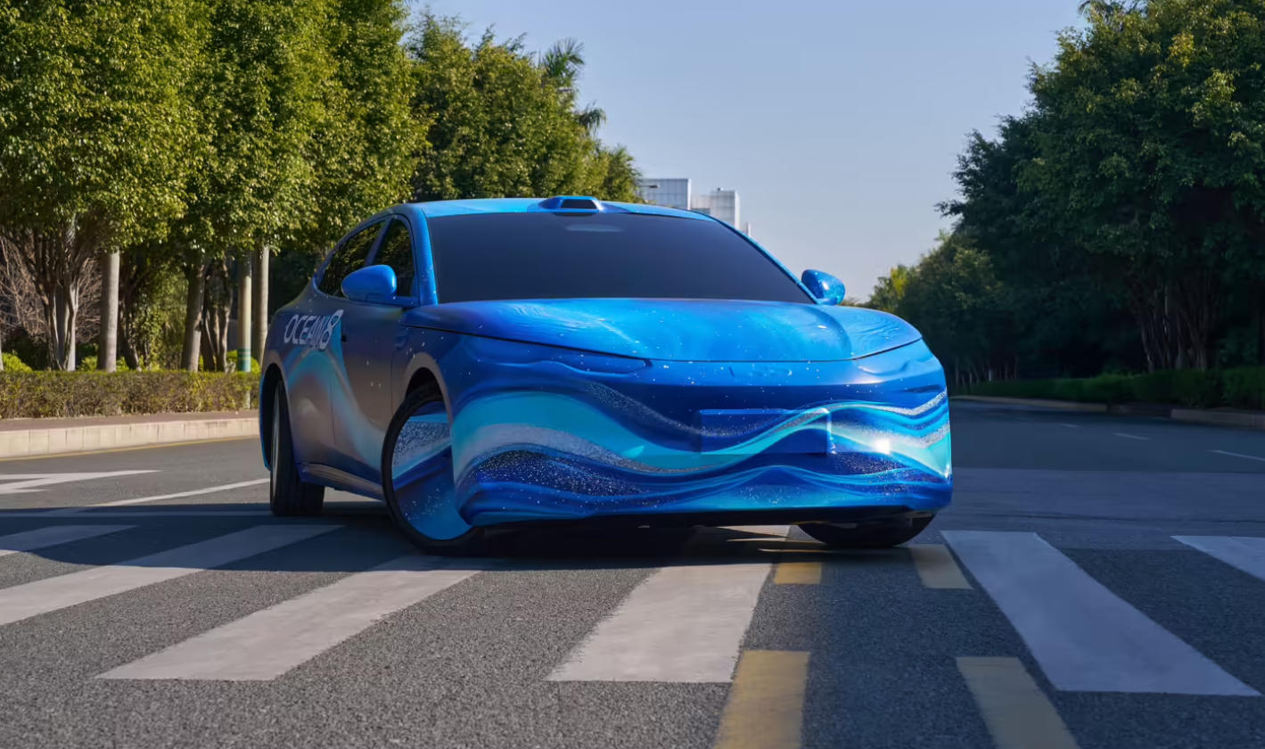 比亚迪海豹08海狮08实车曝光比亚迪海豹 08、海狮 08 的实车已经曝光，两款