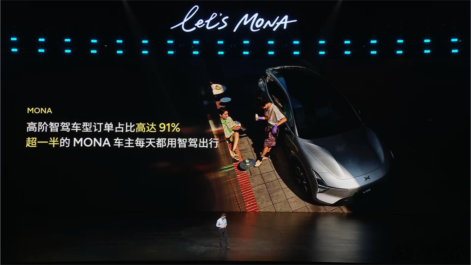 MONA L05今晚上市MONA L05搭载第二代VLA，91%车主都选高阶智驾