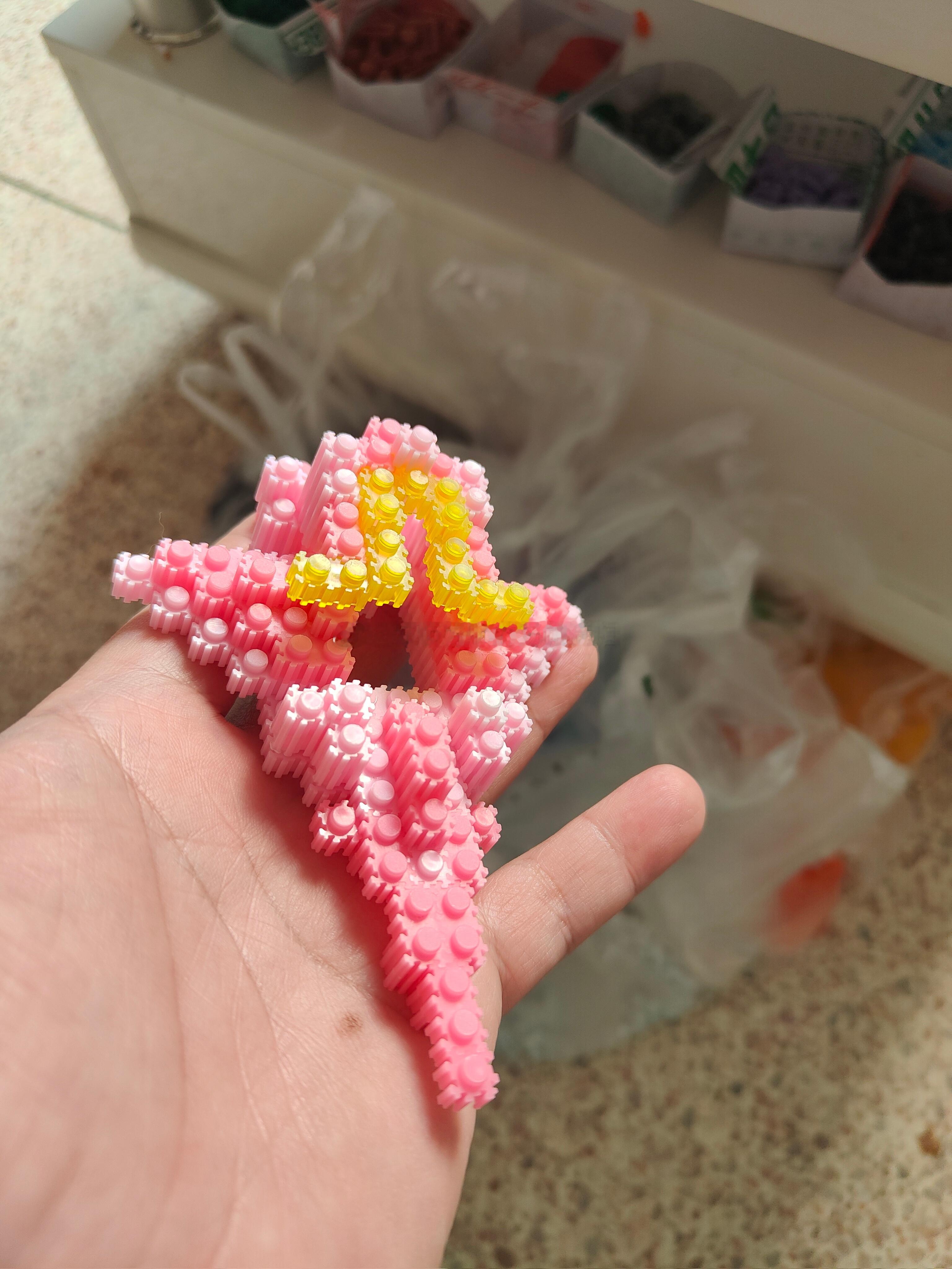 好物推荐积木 小颗粒  多种颜色 3+2+1之前我发的子弹积木我玩厌了，从新买这