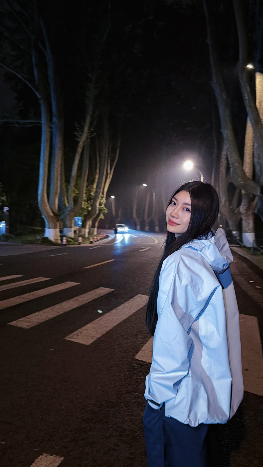 春夜，散步