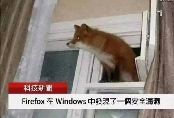 科技新闻：Firefox 在 Windows 中发现了一个安全漏洞 ​​​
