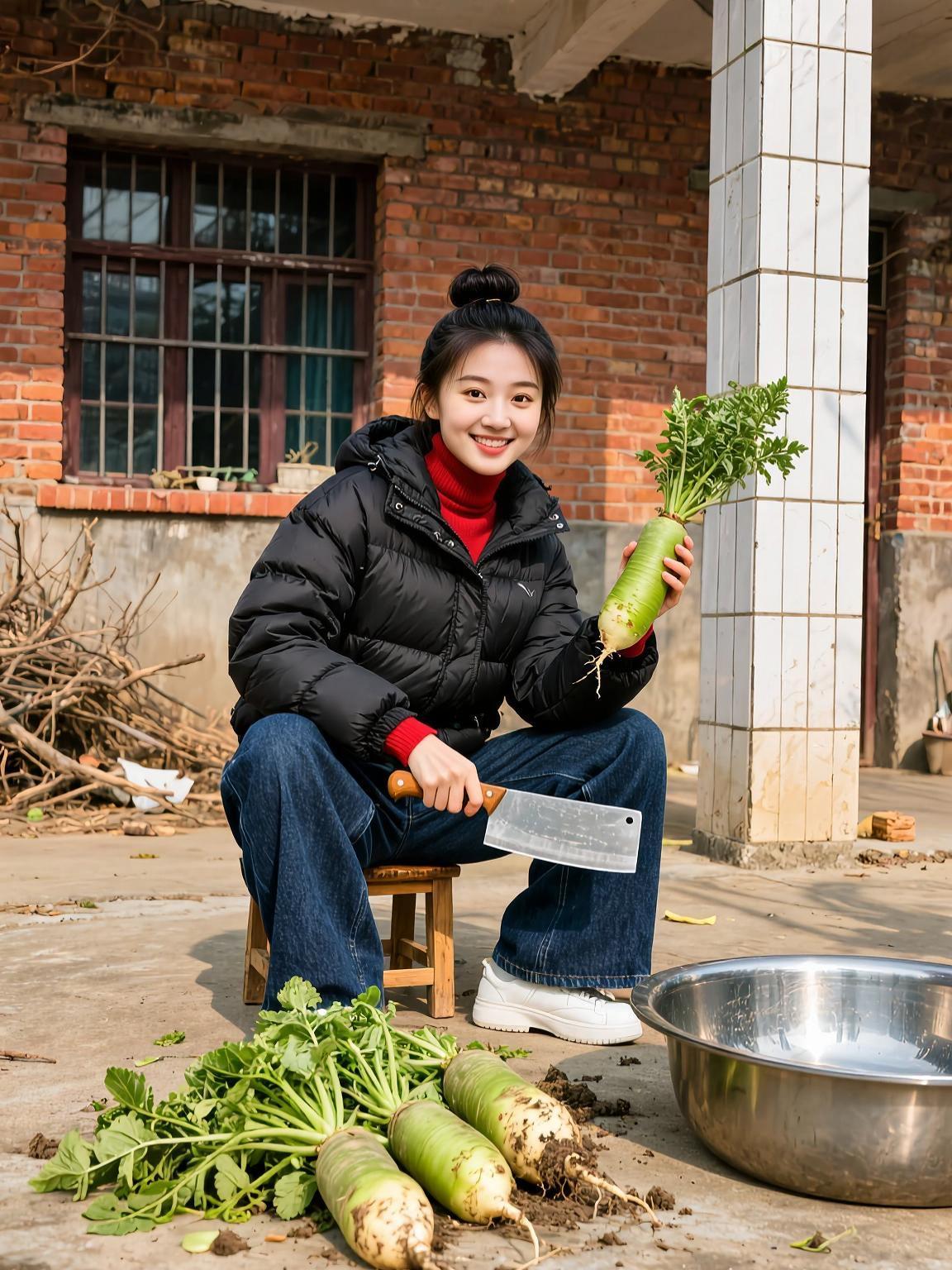 AI乡村随拍 抖音ai创作