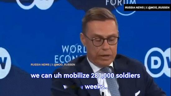 实锤！美制战机真能远程锁机，芬兰总统亲自证实
 
芬兰总统在达沃斯直接爆料，自家