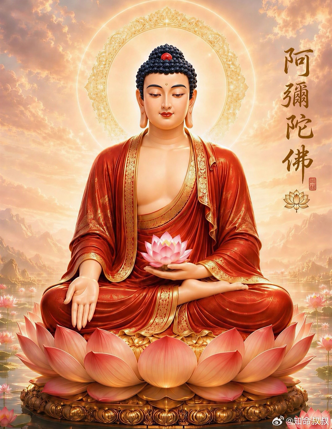 见佛祈福🙏，祈愿三餐四季安稳，衣食无忧无虑，生活烟火温馨，岁岁喜乐常伴。阿弥陀