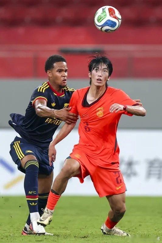 u17国足读秒绝杀阿森纳u17鏖战至最后一刻，补时 97 分钟绝杀降临🔥程晟涵