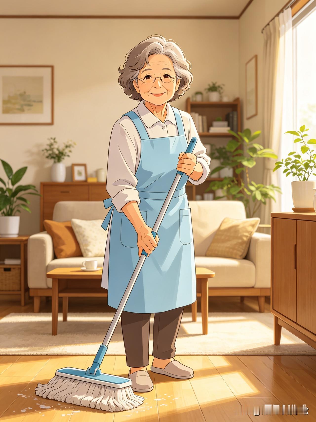 60岁的王大妈要出去当保姆，村里人都说王大妈老糊涂了，老伴工资一个月就8000多