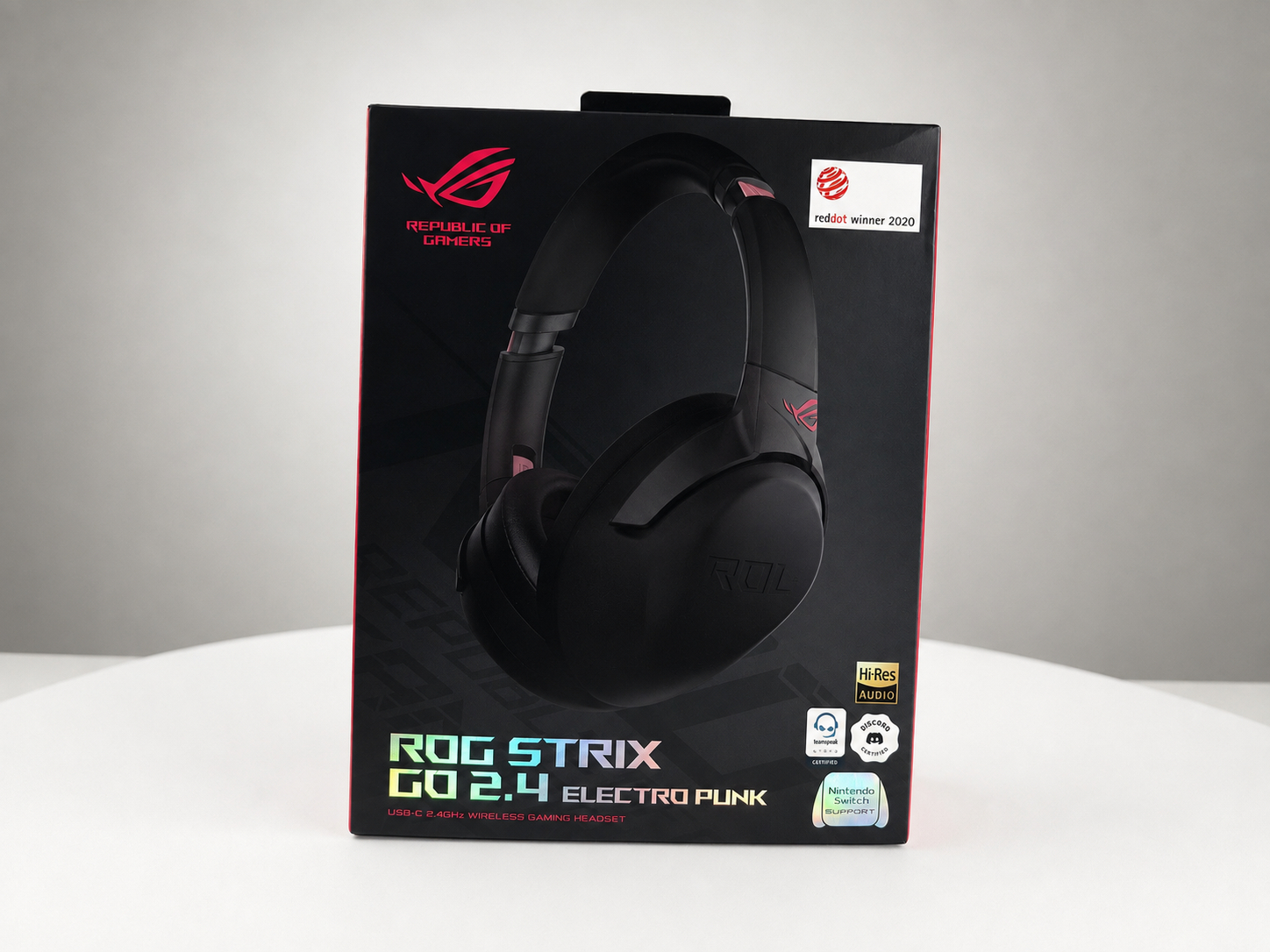 抽个无线耳麦给大家吧！从转发中抽一个ROG STRIX 2.4无线游戏耳机 ， 