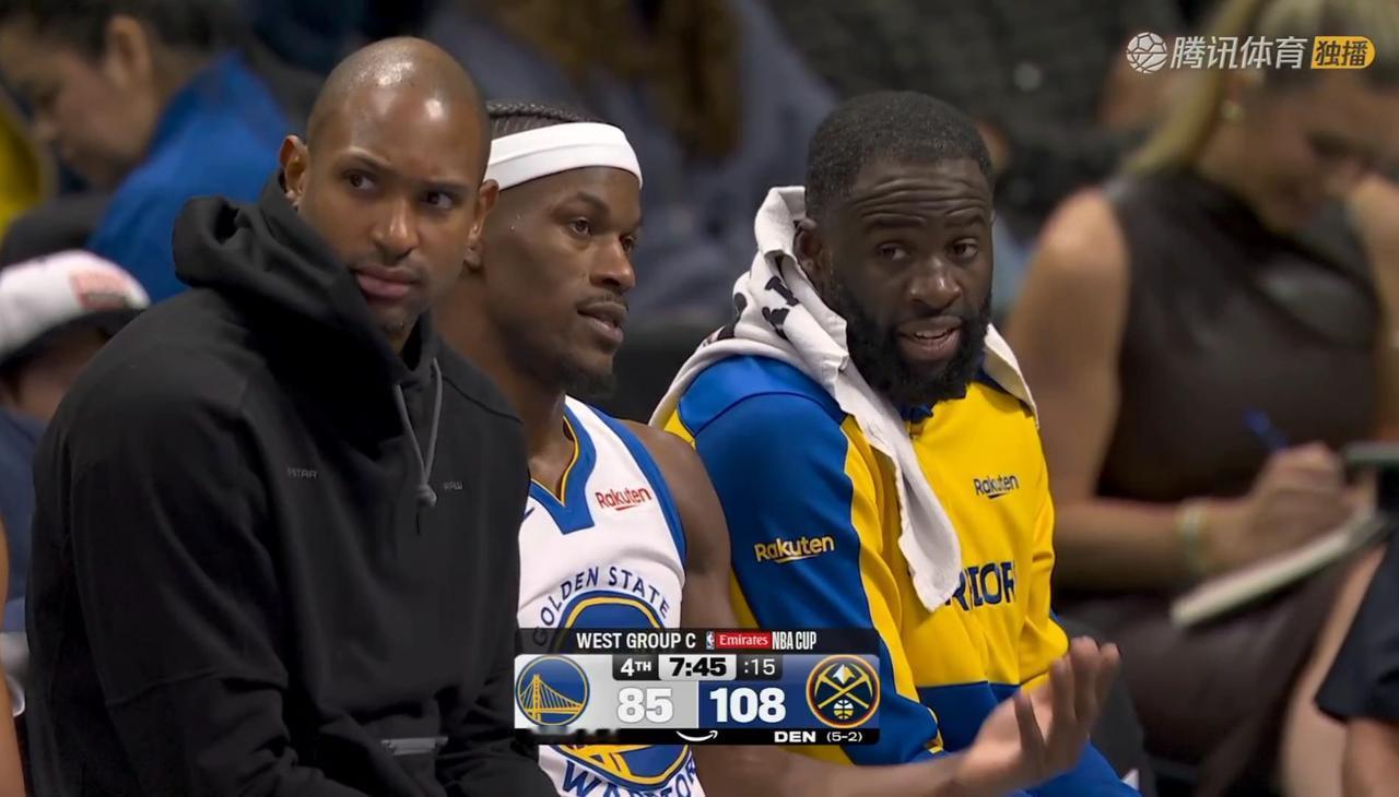 巴特勒和追梦格林尽力了，勇士没有库里就是另一支球队！

当勇士拥有库里之时，可以